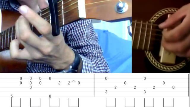 LeçonLesson guitare One of us - Joan Osborne Fingerstyle  Tab