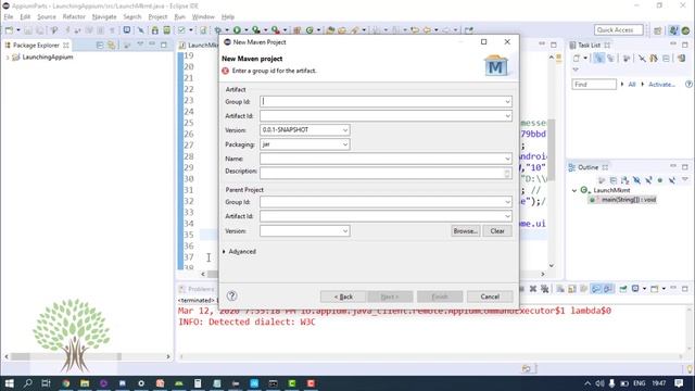 Maven Dependencies for Appium | Appium Installation for Android -12 смотреть онлайн