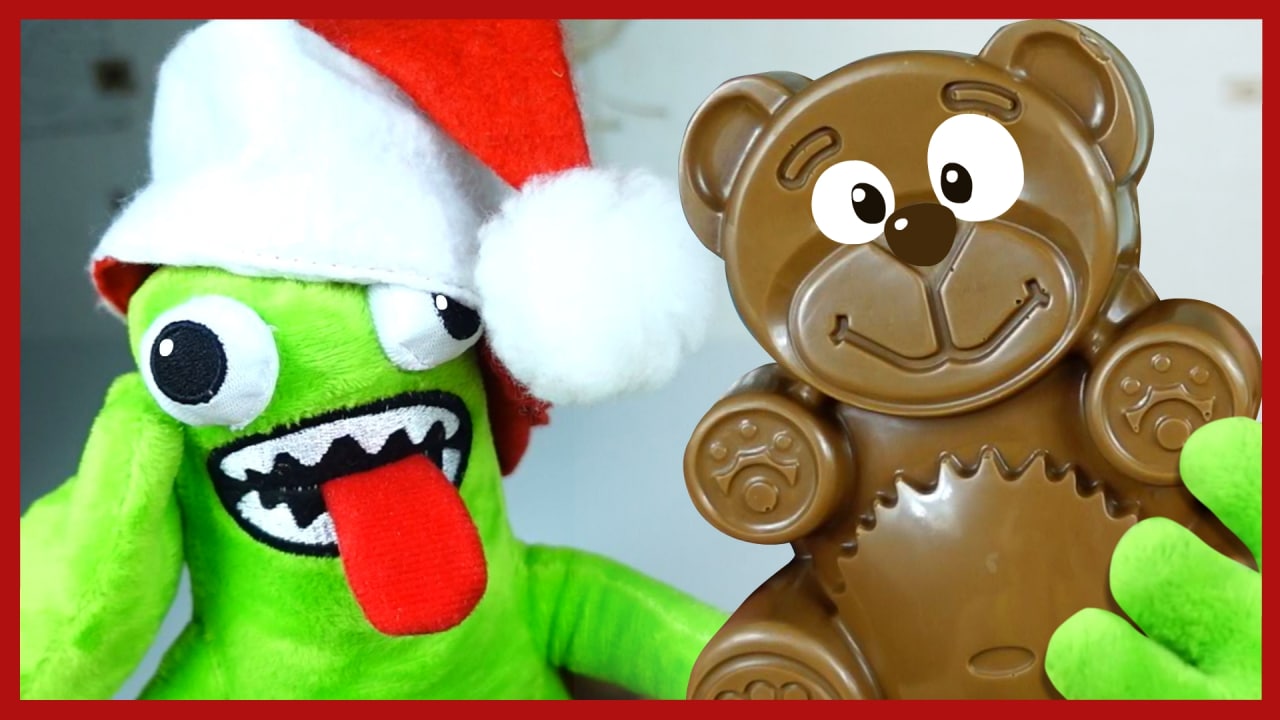Шоколадный Медведь Валера. Делаем с Зеленым шоколадные конфеты.