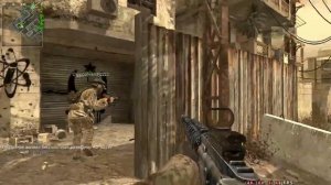 Прохождение мультиплеера Call Of Duty - 4: Modern Warfare Multiplayer на карте "Площадка"(Backlot)