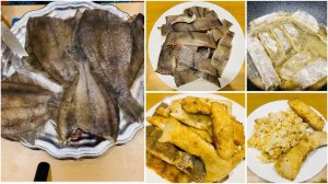 ПОСТ 2024. Жареная КАМБАЛА. Быстро, просто и очень вкусно. Мой рацион. Что кушаю