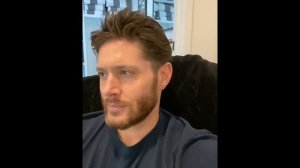 Jensen Ackles and his daughters (May 9, 2020)