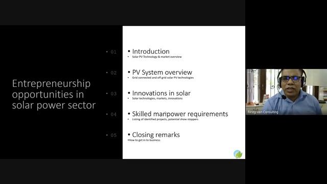 Webinar on Opportunities for Engineers in Renewable Energy to become an Entrepreneur смотреть онлайн