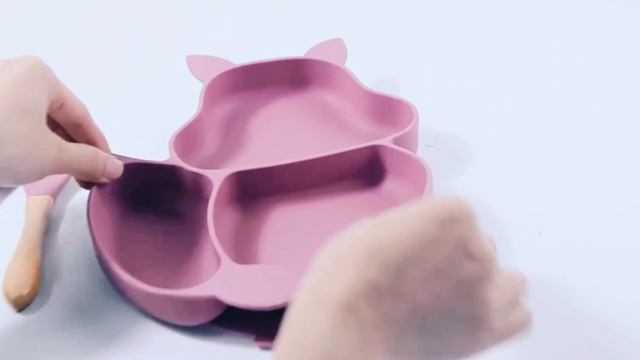 Набор посуды, тарелки и миски, детская силиконовая посуда