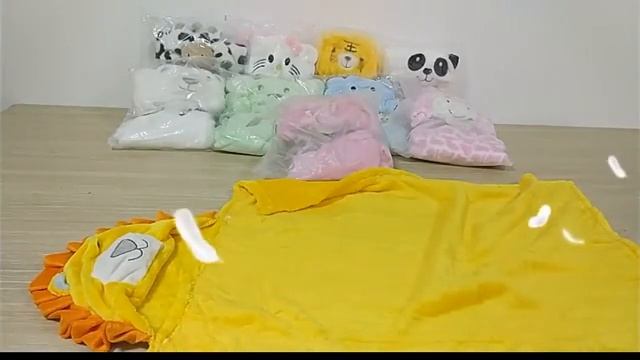 Детский плед с капюшоном смотреть онлайн