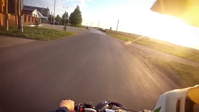 СТАНТ-ПОКАТУШКА YAMAHA AEROX | ДПС ЗАГНАЛИ В УГОЛ....