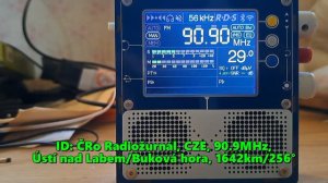 08.07.2024 12:55UTC, [Es], ČRo Radiožurnál, Чехия, 90.9МГц, 1642км