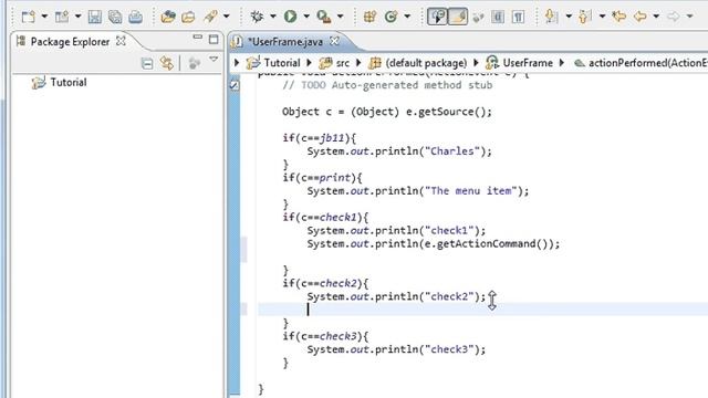 Java programming part 74 GUI : CheckBox ActionListener смотреть онлайн