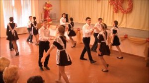 Выступление на Юбилее школы. "Учительский Вальс"