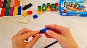 Паравозик Томас из пластилина /История создания паравозика Томаса