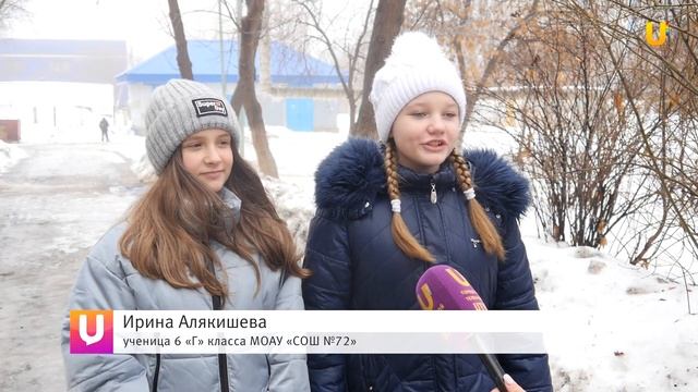 Ученики 72-ой школы  сделали кормушки своими руками в рамках социального проекта смотреть онлайн