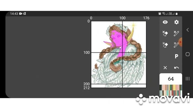 438. Вышивальный калейдоскоп/ Химера/ Царевна от @AlbinkaMalinka_ / Asian ledi от Amishop смотреть онлайн