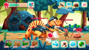 Dino bash - NOOB vs PRO vs HACKER - Spino vs the t rex - HUGE NEW REVEAL