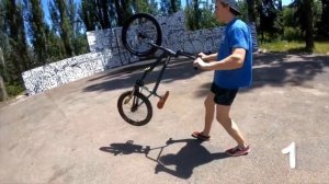 Как научиться делать хоп и бани хоп|на Bmx|на велике|