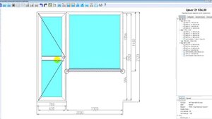 Балконный выход в it-окна конструктор создание