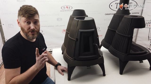 Необычная печь для надежного, резервного источника отопления частного дома.