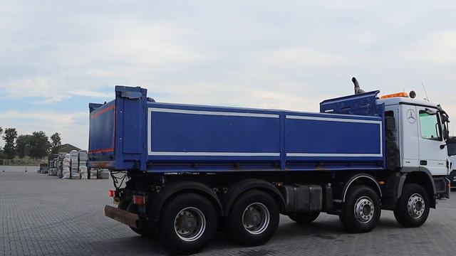 MB Actros 4141 8x4 '2009 REF : 111447 смотреть онлайн