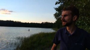 Лунинецкий район, озеро Белое!