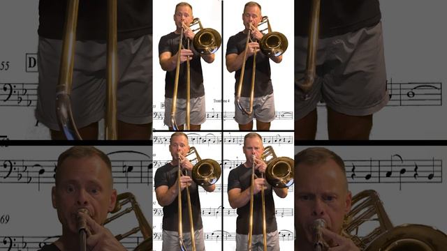 Trombone King March - trombone cover смотреть онлайн