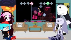 FNF react to VS Corrupted Mickey Mouse Reanimated + Colored (FNF Mod) (Sunday Night Remix)