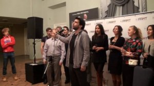 ПЁТР НАЛИЧ - БЕЛОРЫБИЦА НА ПРЕЗЕНТАЦИИ ДИСКА-САУНДТРЕКА К СПЕКТАКЛЮ "СЕВЕРНАЯ ОДИССЕЯ" 09.12.2015