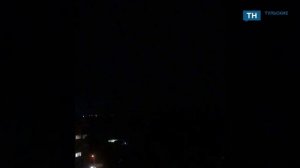 В Туле жители запечатлели работу ПВО над городом