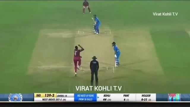 Virat Kohli Notebook Celebration| Virat Kohli 94*(50) against West Indies | Virat Kohli T.V смотреть онлайн