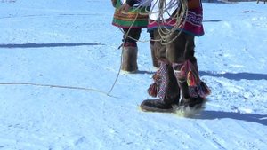 День оленевода. Поселок Советская речка. Красноярский край, Туруханский район. 2023 год.