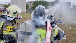 Лучшее звено газодымозащитной службы Ставрополья выявляли в Буденновске.