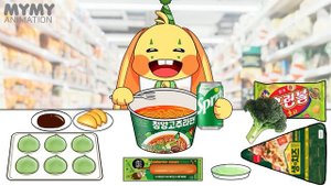 Convenience Store Food VS Bunzo Bunny & Mommy long legs Poppy Playtime MUKBANG COMPLETE EDITION!