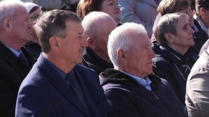 В селе Новочаново открыли бюст Васильева Г.Д. Почетного гражданина Барабинского района