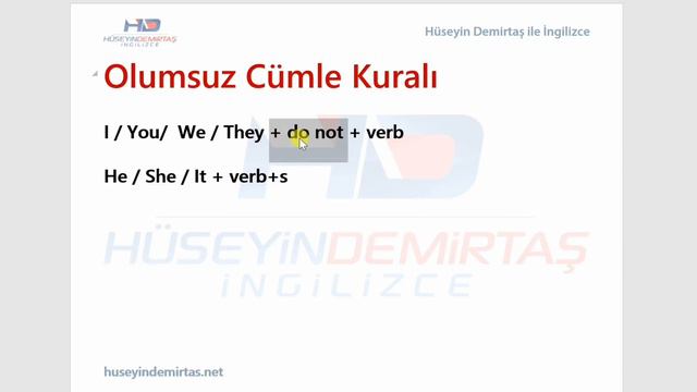 İngilizcede Geniş Zaman - Simple Present Tense - İngilizce Gramer смотреть онлайн