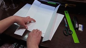 Как сделать коробку для фужеров