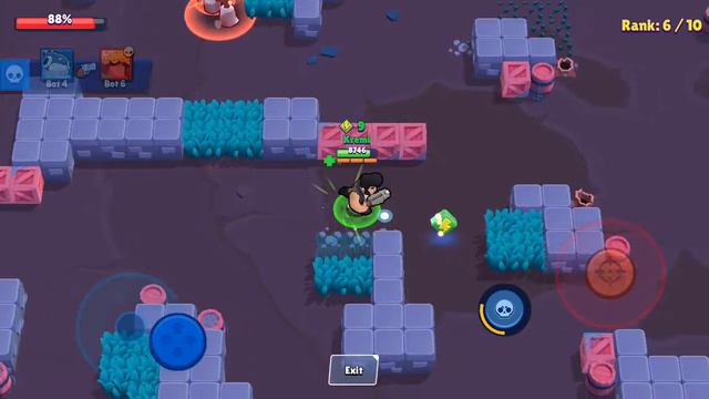 БЫК ПОЧТИ ШОТНУЛ РОБОТА . СОБРАЛ БОЛЬШЕ 50 БАНОК. БРАВЛ СТАРС смотреть онлайн