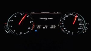 Audi A7 3.0TFSI Stage 2 acceleration 0-200kmh