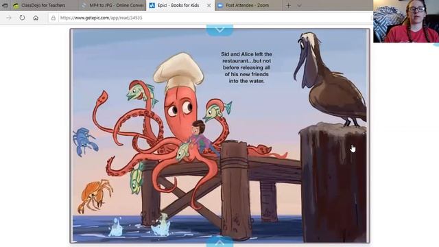 Sid the Squid book reading смотреть онлайн