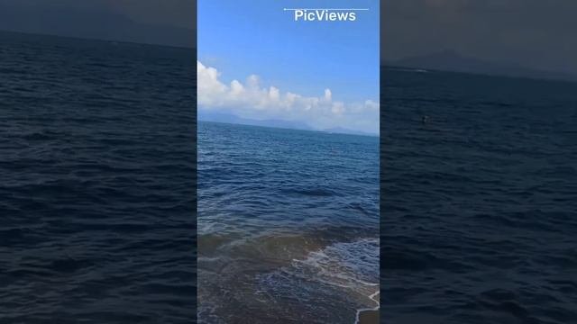 Пляж Маенам. Остров Самуи. Таиланд. Какая обстановка сегодня на пляже 18 декабря 2023. Погода зимой