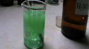 Гидроксид никеля с серной кислотой