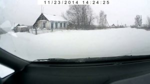 Хонда Фит 4ВД Балуемся в снегу2