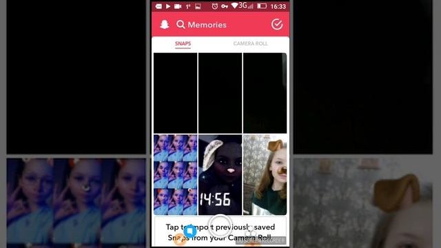 Как сохранить фото в Snapchat - Снепчат