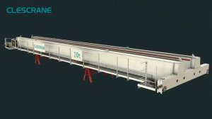 Монтаж крана мостового двухбалочного серии CHD