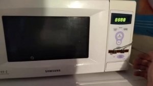 Микроволновка Samsung глючит панель управления