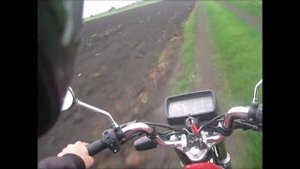 Patron Simpler 125 на Красную речку (часть 1, ракурс так себе)