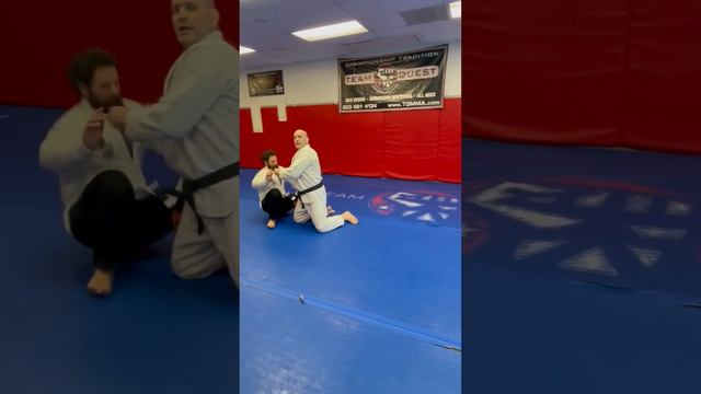 White Belt Questions - how to close distance when your opponent is mirroring you. Cheat step!