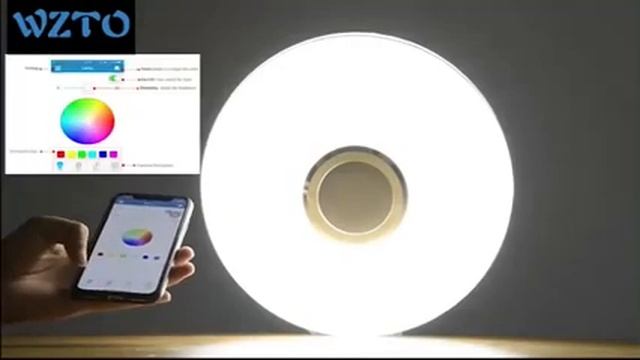 26см динамик цветной потолочный светодиод новый смотреть онлайн