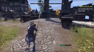 The Elder Scrolls Online: Tamriel Unlimited Talking to king emeric and collecting debts