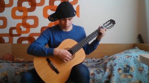 Видео урок по гитаре № 2(черный бумер)