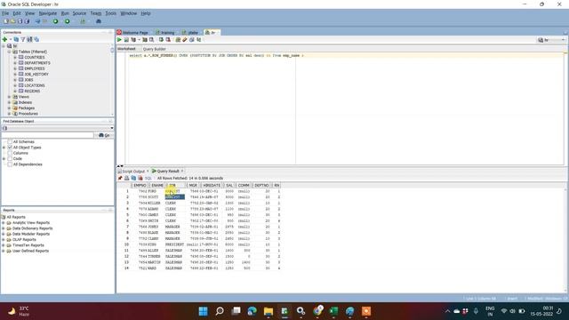 ROW_NUMBER() function in SQL | SQL ROW NUMBER FUNCTION