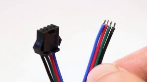 RGB Color Changing LED Light Strip LC4 Connectors