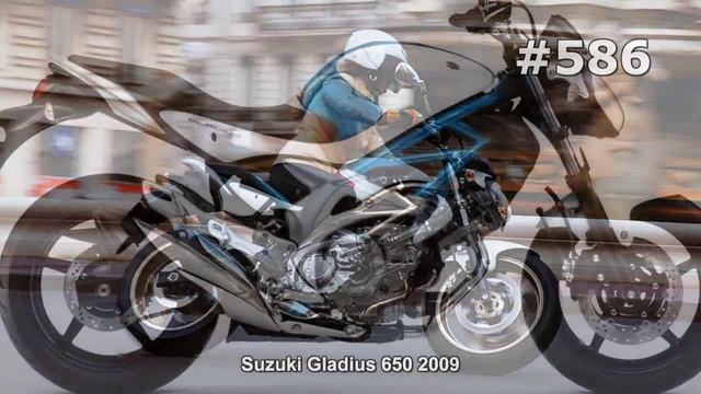 #586. Самый мощный мотоцикл Suzuki Gladius 650 2009 смотреть онлайн